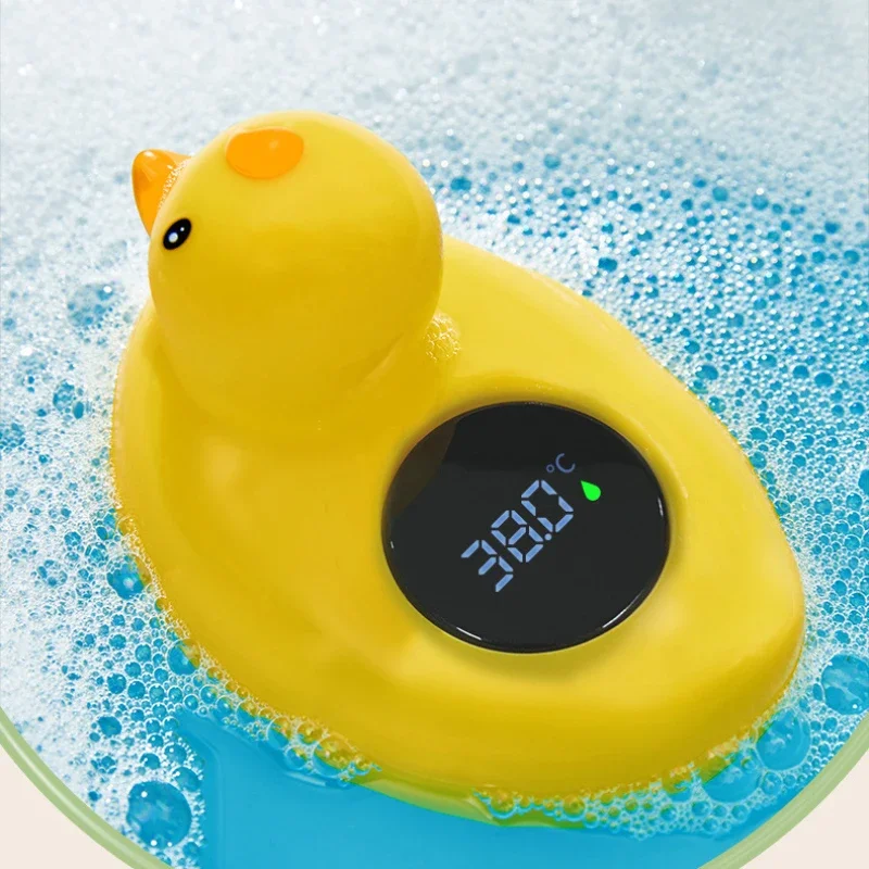 Kids Toys Yellow - Yellow Duck Cartoon Cute Kids Thermometer