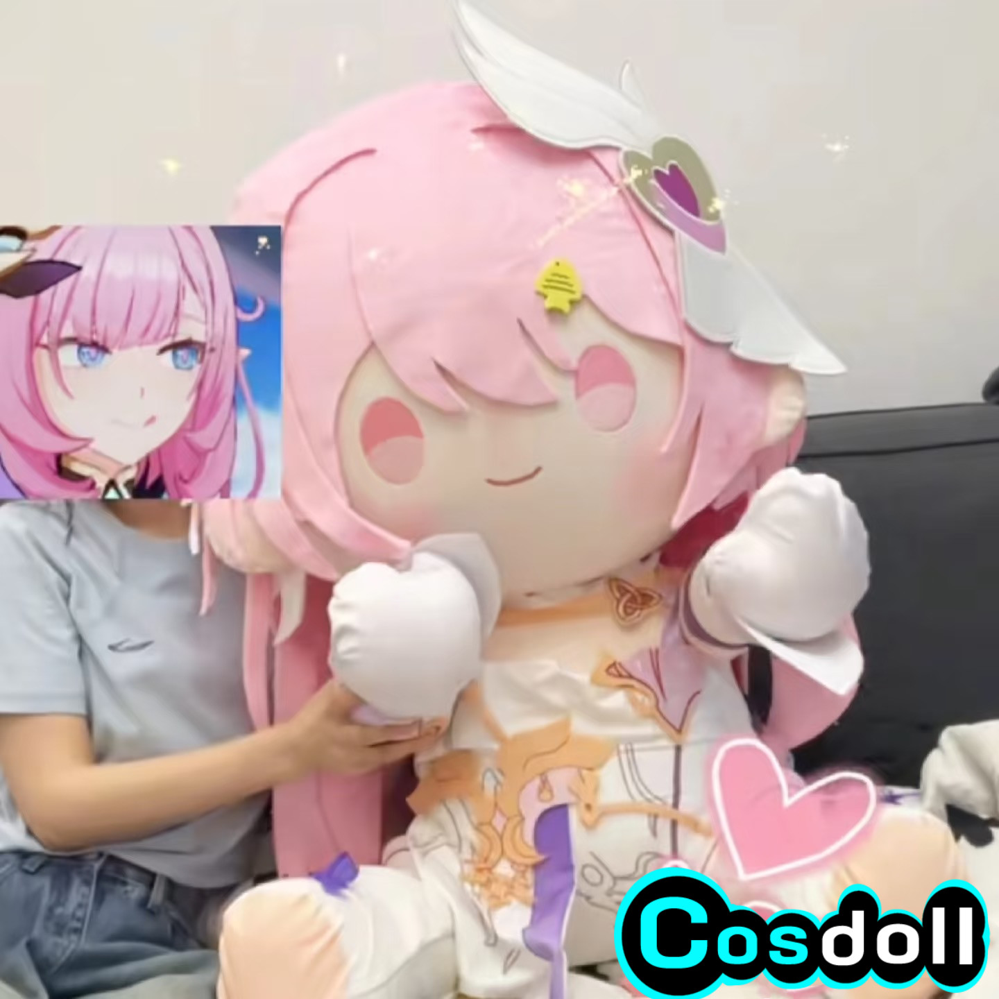 Kids Toys Set - 80cm Honkai Impact 3 Elysia Stuffed