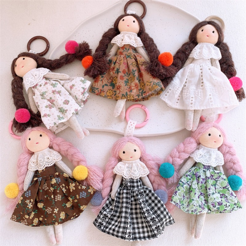 Kids Toys Under $5 - Cute Braid Doll Bag Charm Sweet