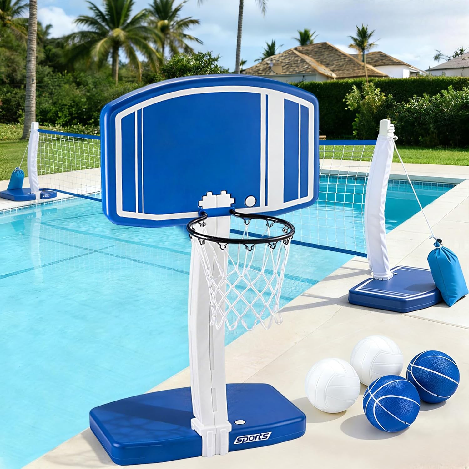 Kids' Toy - Above Ground Pool Basketball Hoop and