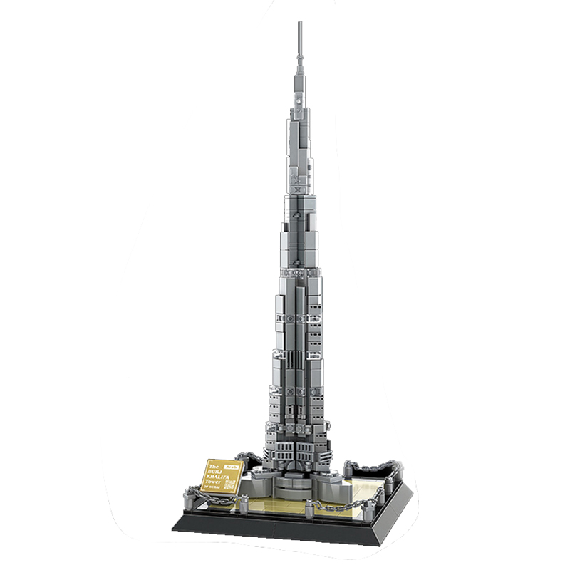 Kids Toys Dubai - 555pcs Worlds Talles The Burj Khalifa