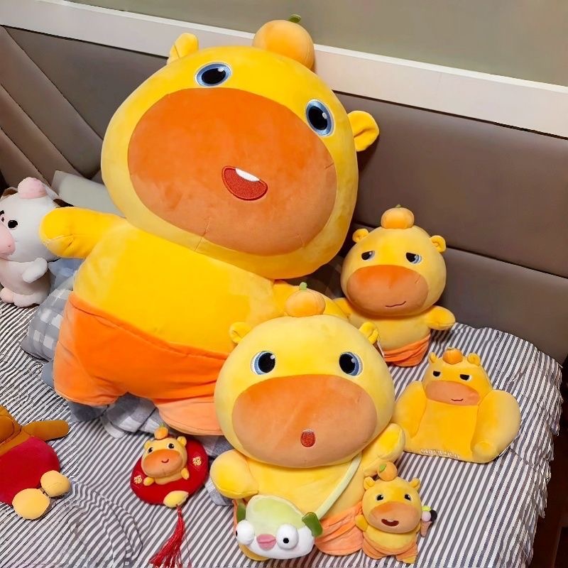 Cute Yellow Capybara Plush Dol - đánh giá và giá Kids Toys Yellow