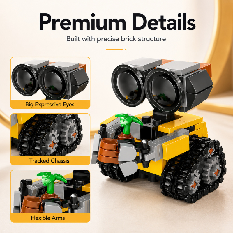 Mini Robot Building Blocks Set - đánh giá và giá Lego Set Technic