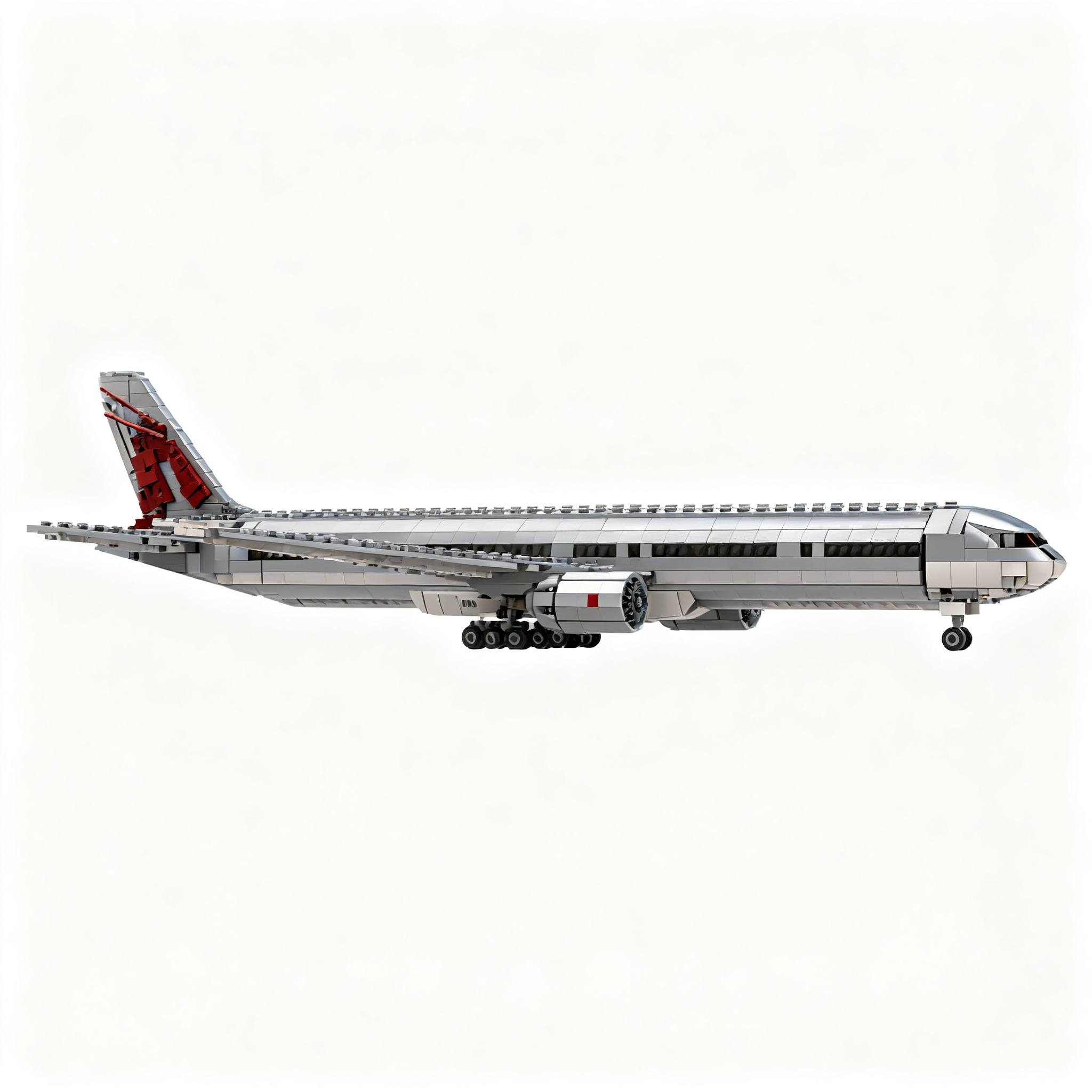 2171pcs MOC Boeing 300ER Qatar - đánh giá và giá Kids Toys Qatar