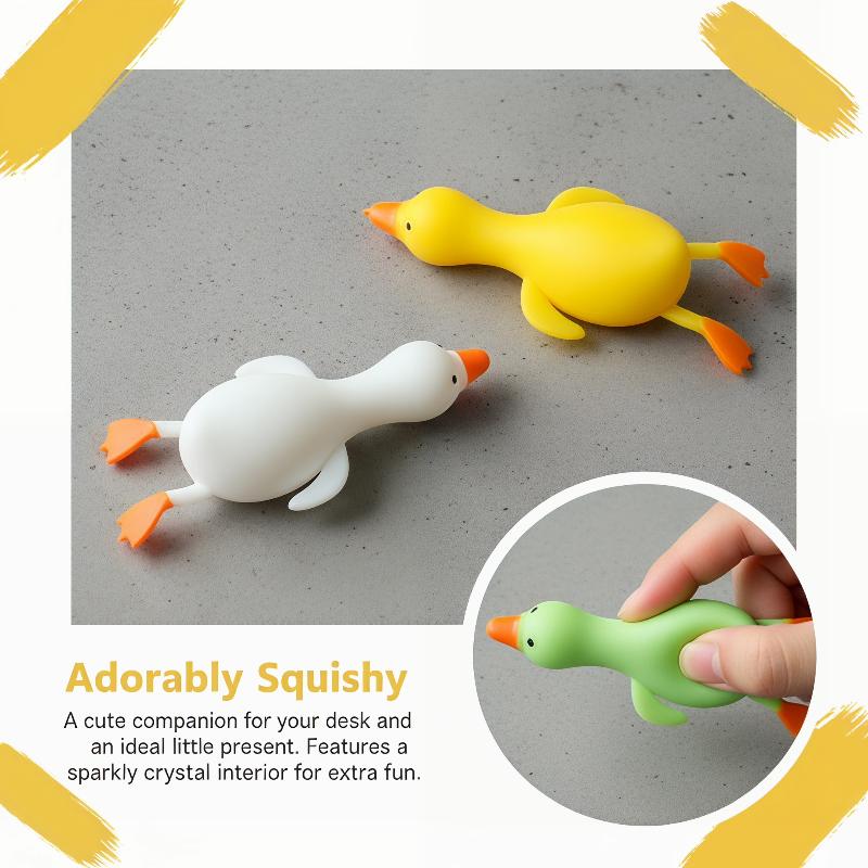 Squeezable Duck Stress Relieve - đánh giá và giá Kids Toys Yellow