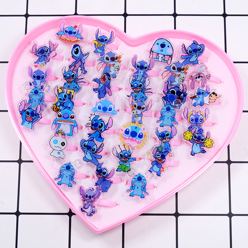 HOT！！Stitch Acrylic Ring Rando - đánh giá và giá Kids Toys Return Gift