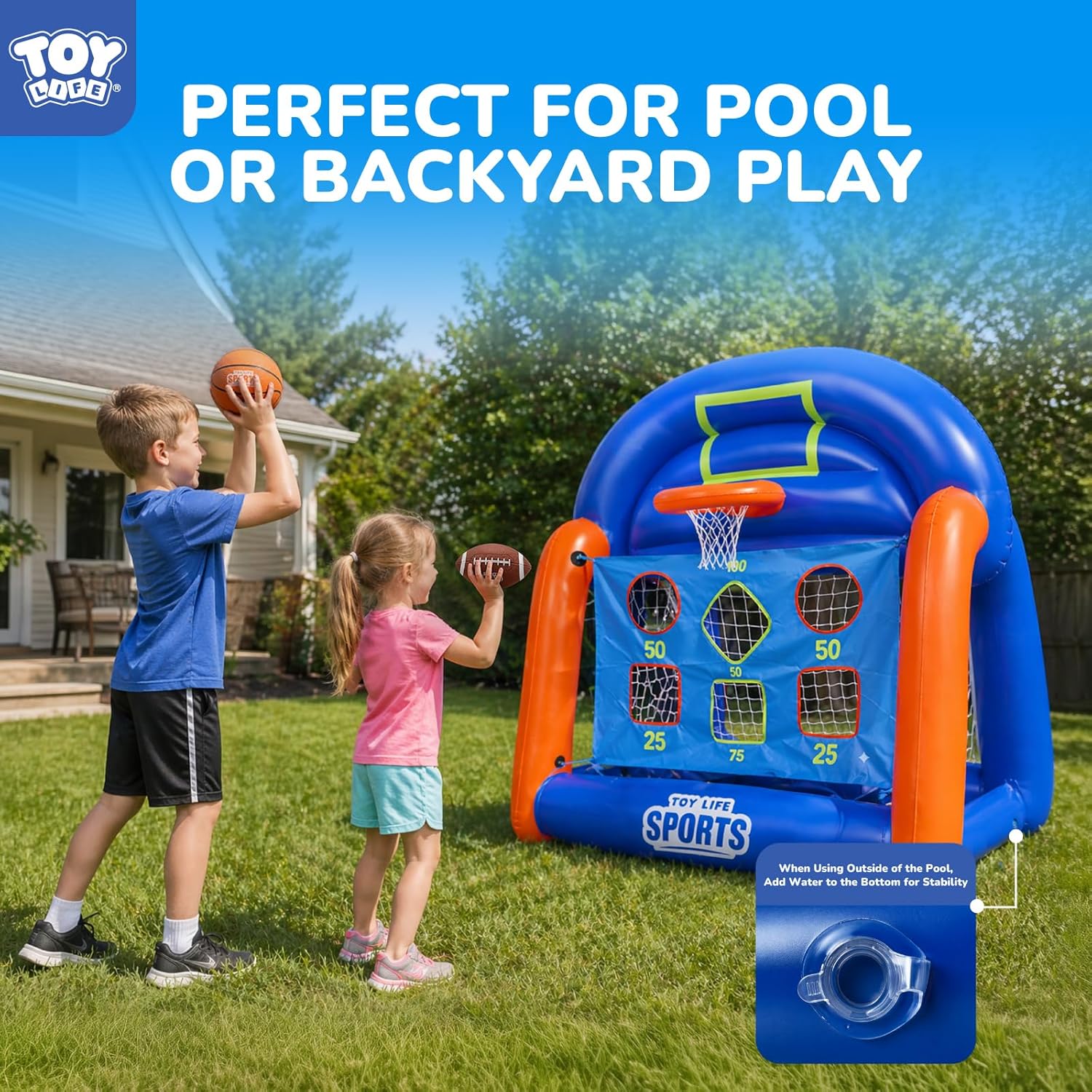 Multi-Sport Pool Games Inflata - đánh giá và giá Kids Toys Set