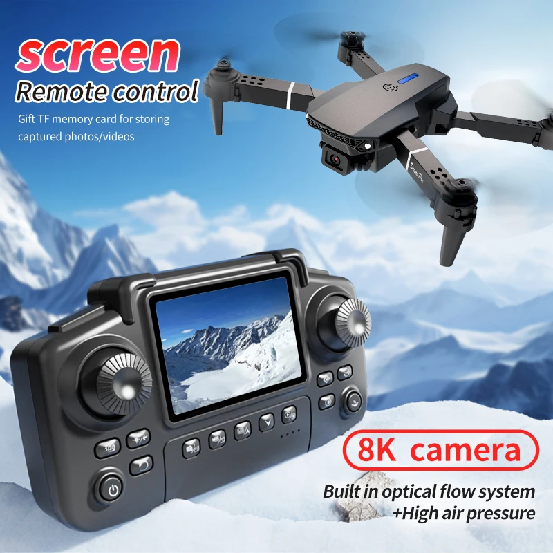 Professional E88 PRO Drone wit - đánh giá và giá Kids Toys Helicopter