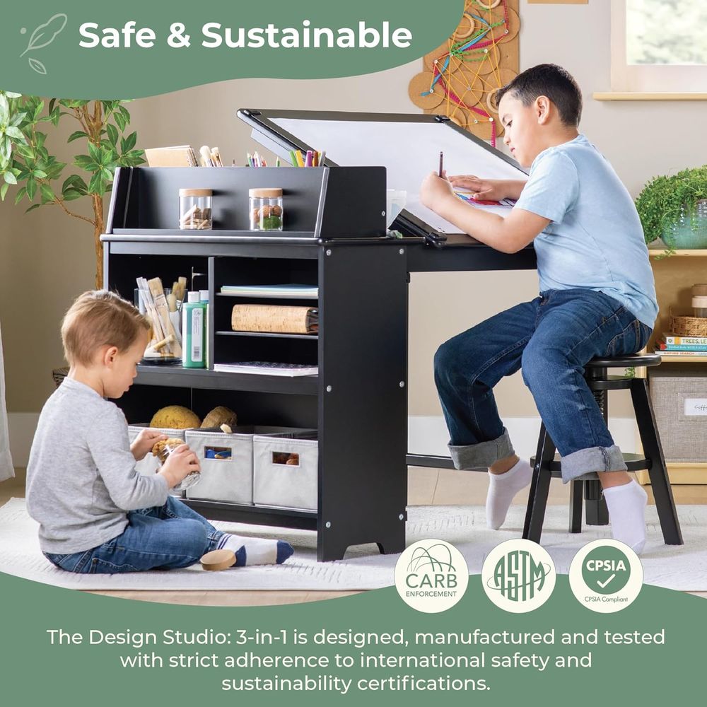 Design Studio – Black: 3-in-1  - đánh giá và giá Kids & Toys Expo Saudi Arabia
