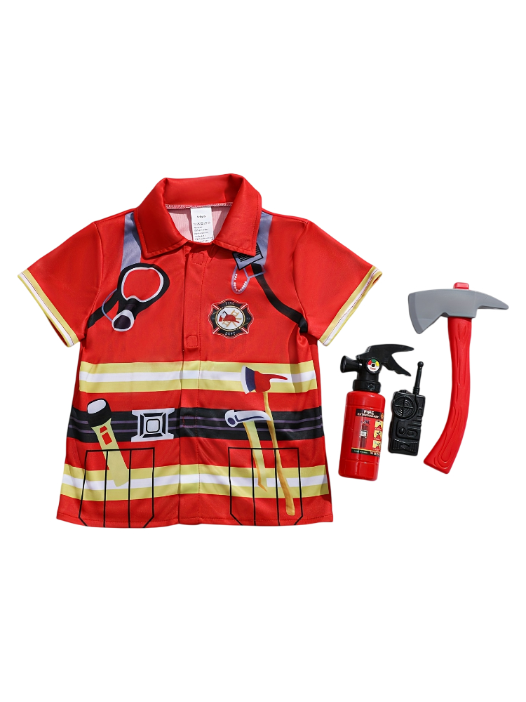 Kids Firefighter Style Shirt w - đánh giá và giá Kids Toys Return Gift