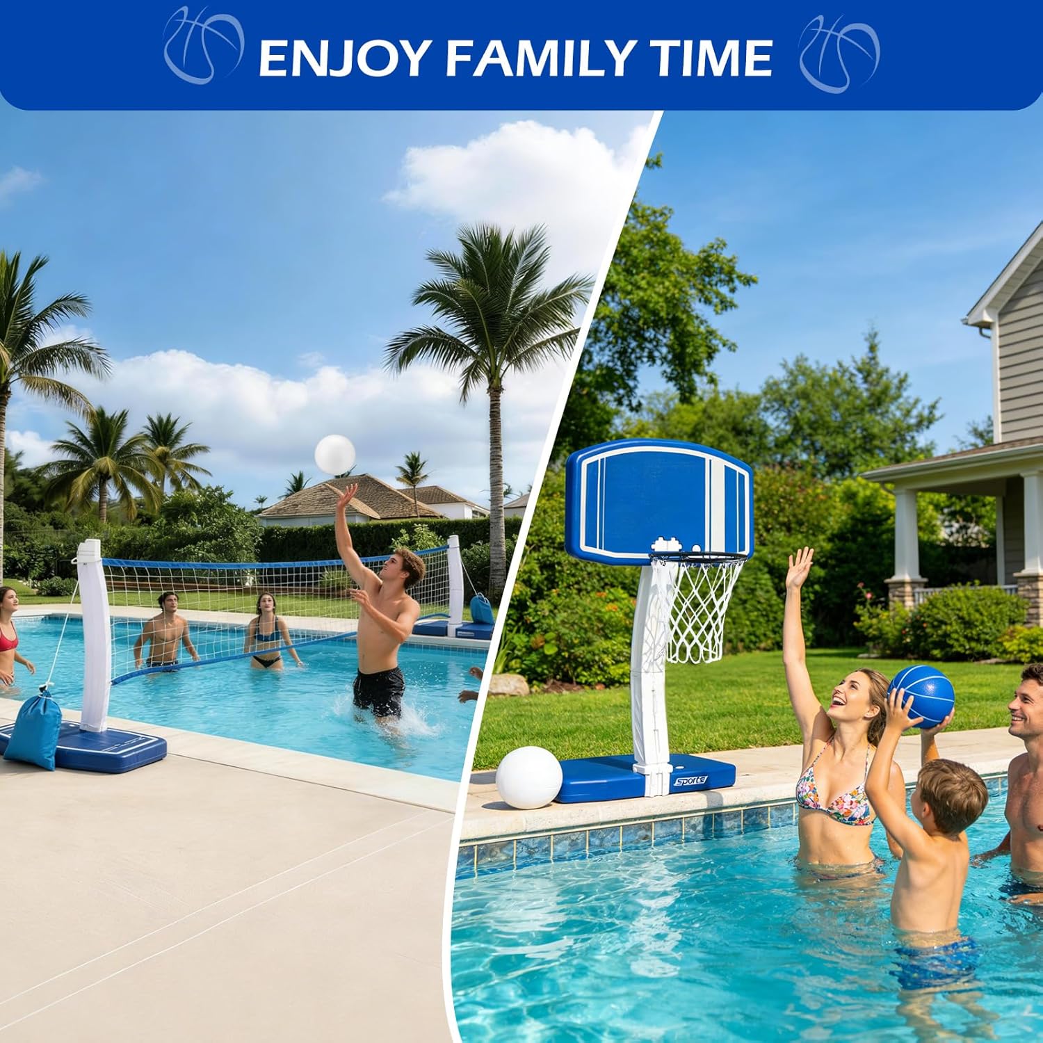 Above Ground Pool Basketball H - đánh giá và giá Kids' Toy