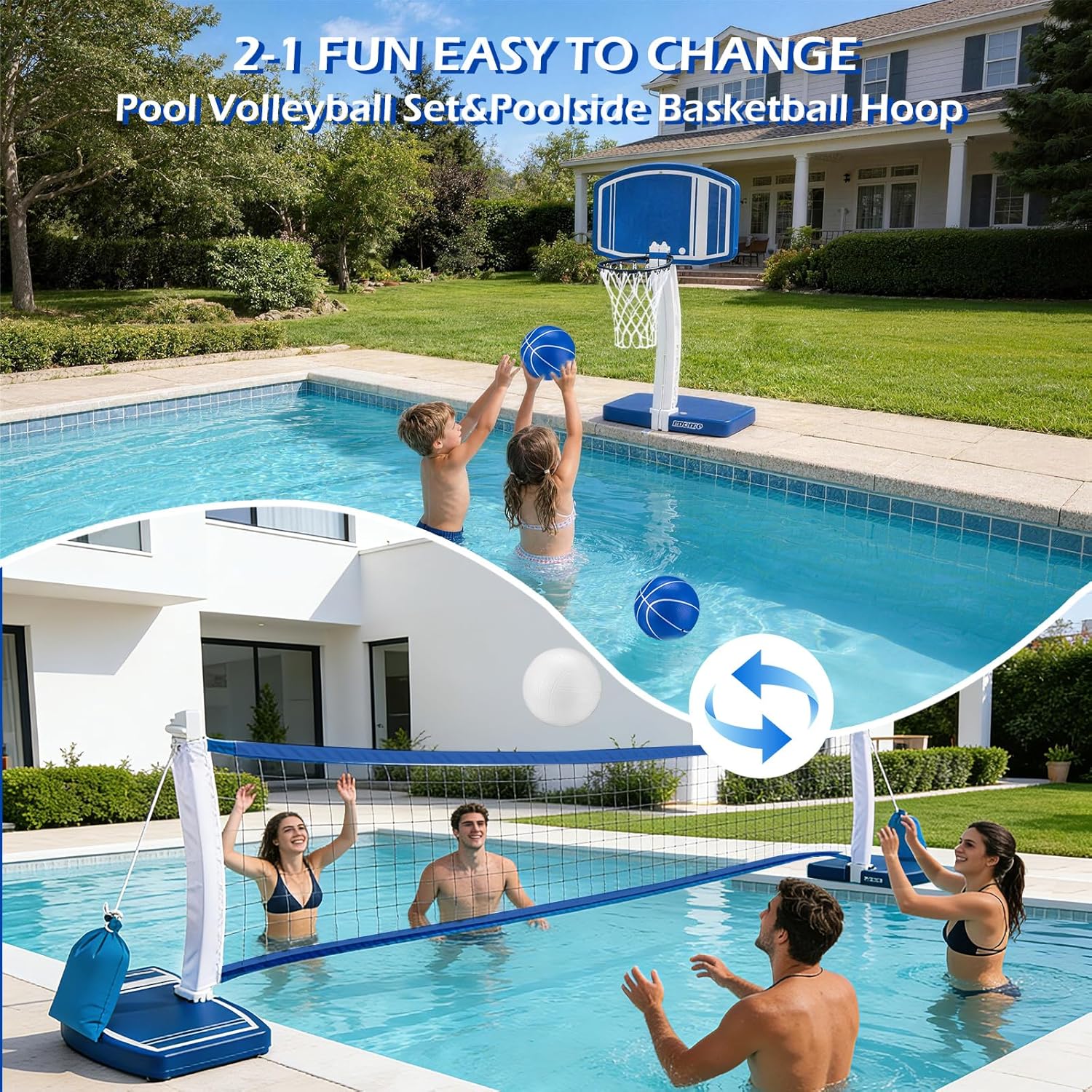 Above Ground Pool Basketball H - đánh giá và giá Kids' Toy