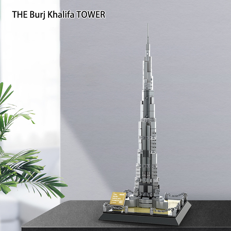 555pcs Worlds Talles The Burj  - đánh giá và giá Kids Toys Dubai