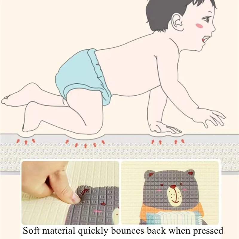 Baby Play Mat Thicken 1/0.5cm  - đánh giá và giá Kids Toys Bd