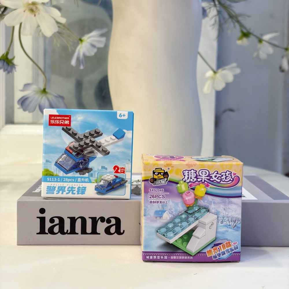 2-in-1 Police Helicopter Build - đánh giá và giá Kids Toys Helicopter