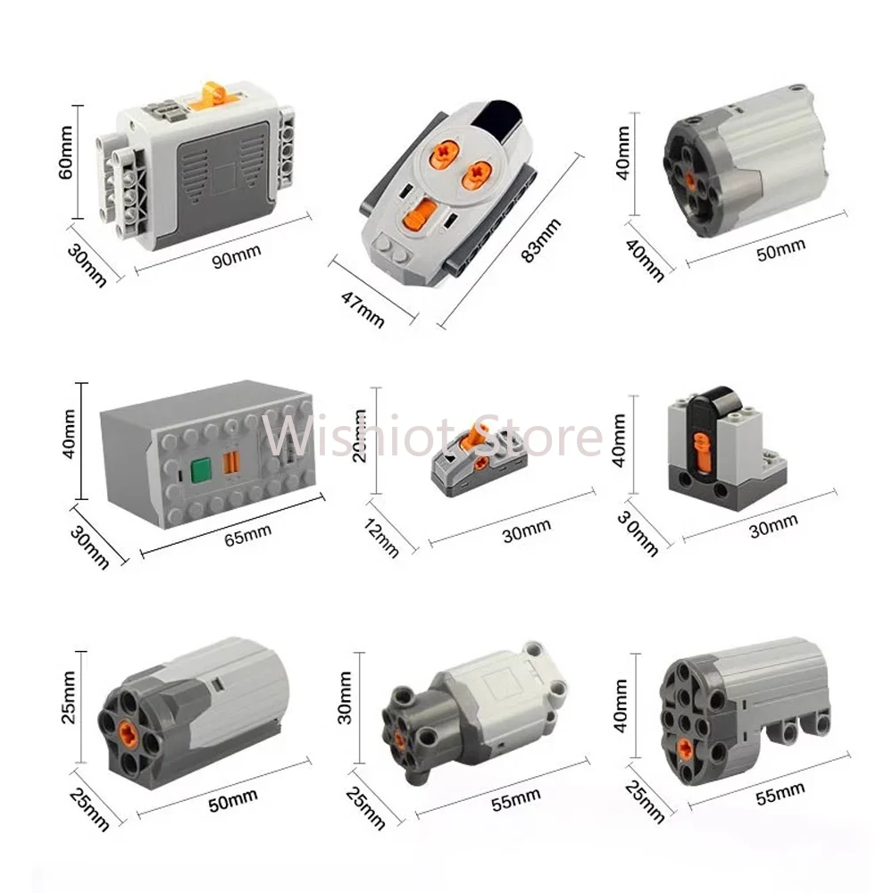 Power functions Upgrate Motor  - đánh giá và giá Lego Set Technic