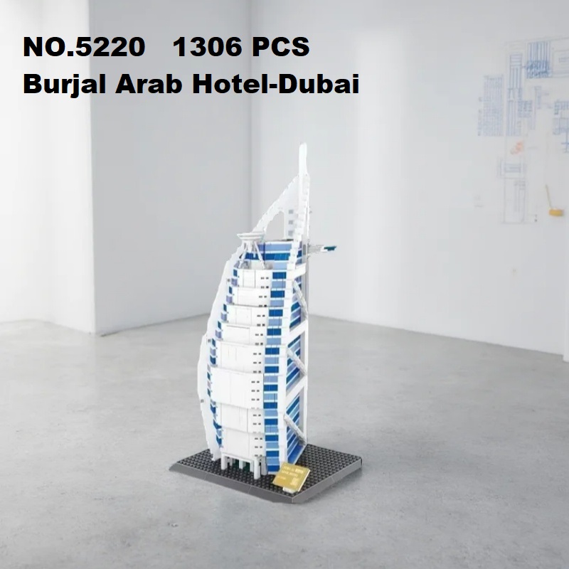 1306pcs Burjal Arab Hotel Duba - đánh giá và giá Kids Toys Dubai