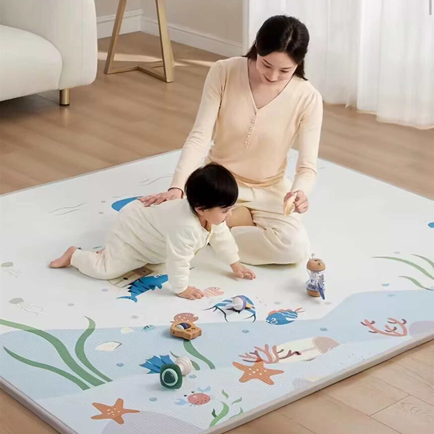 Waterproof Thick 1cm Baby Play - đánh giá và giá Kids Toys Bd