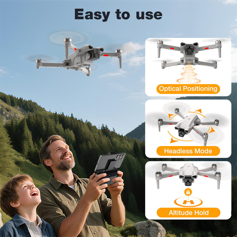 NEW Hot L017 Pro Drone Brushle - đánh giá và giá Kids Toys Return Gift