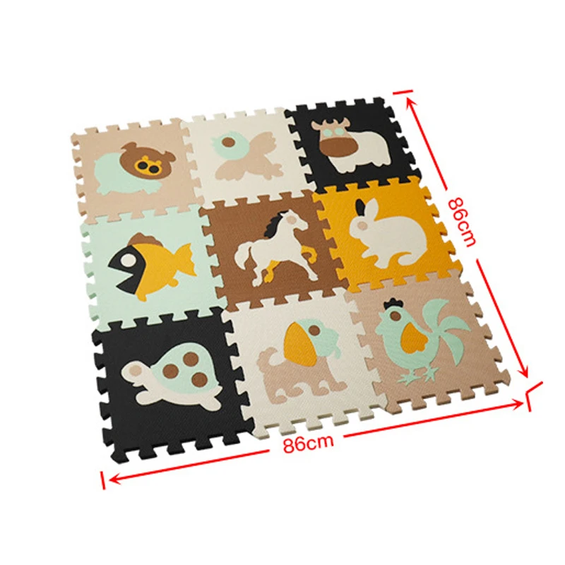 Animal Pattern Baby Play Mat P - đánh giá và giá Kids Yoga Toys