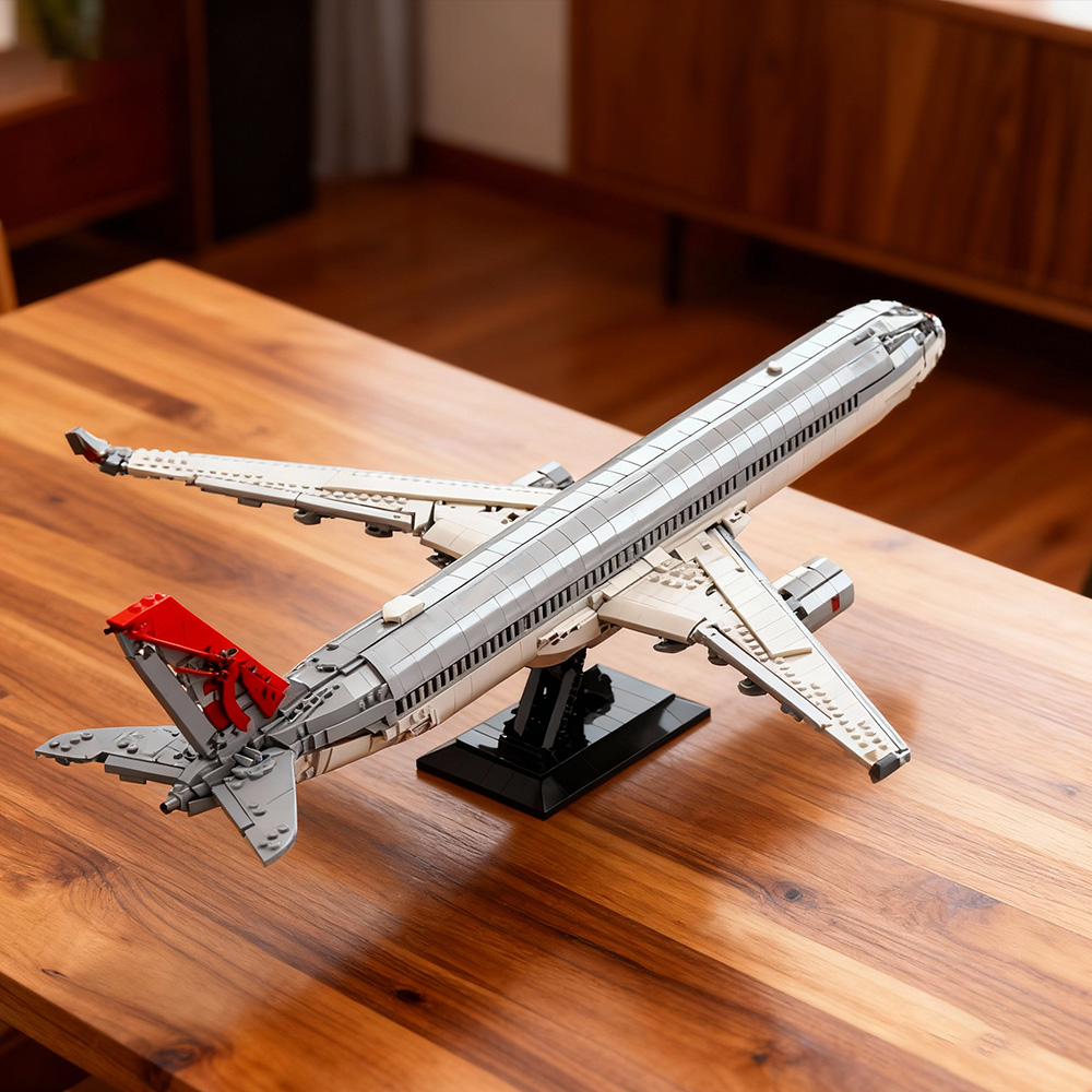 Gobricks MOC Qatar Airways Air - đánh giá và giá Kids Toys Qatar