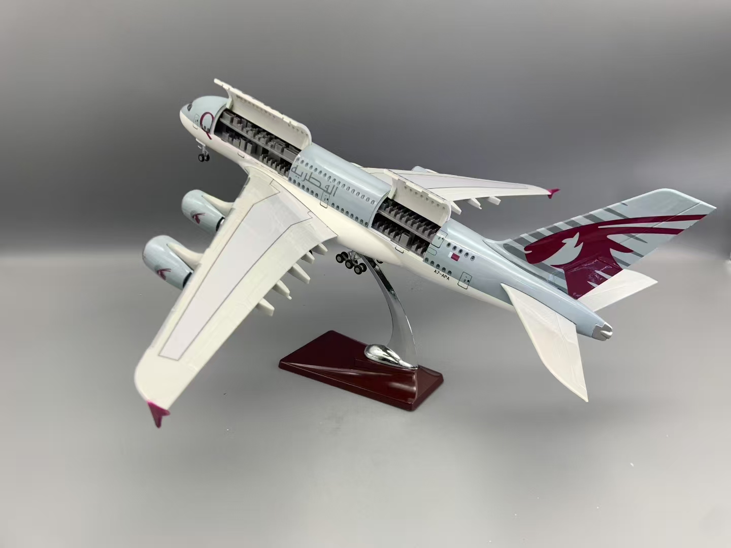 NEW A380 Qatar Airways Model P - đánh giá và giá Kids Toys Qatar