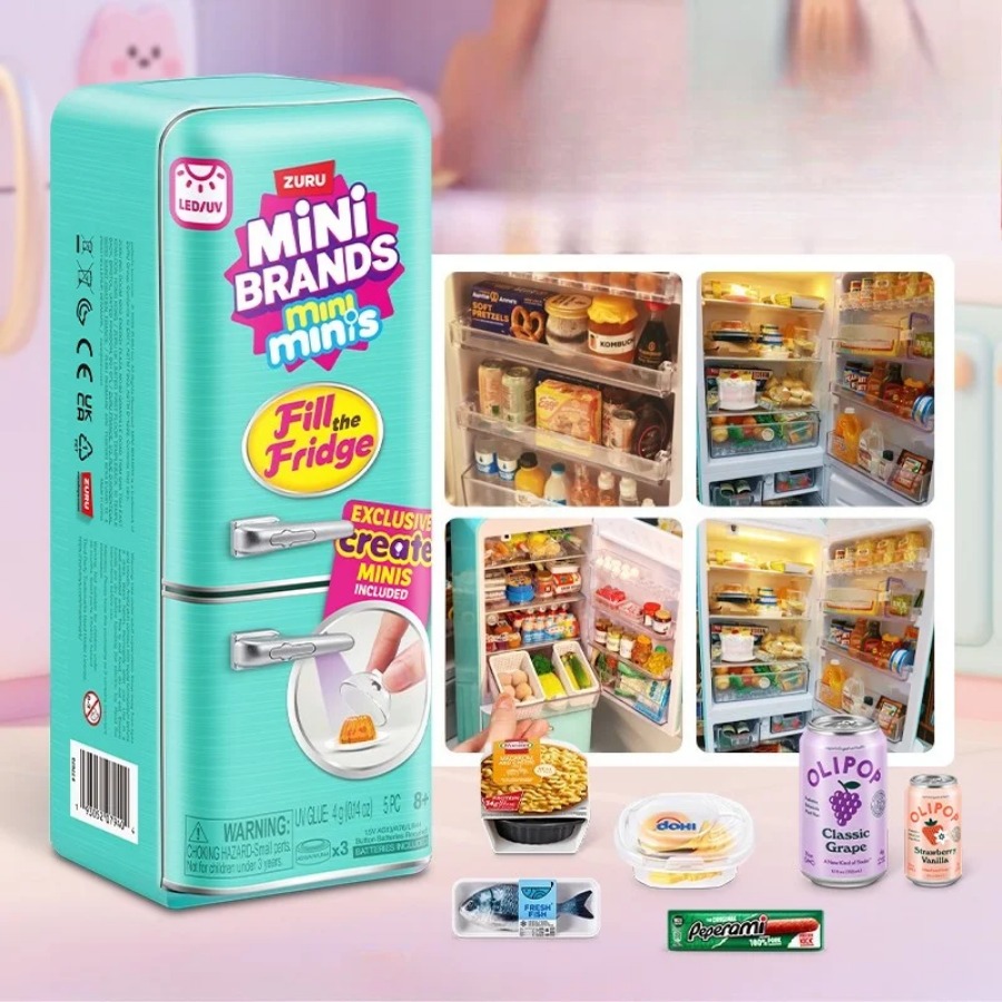 ZURU 5 Surprise Mini Fridge Ba - đánh giá và giá Kids Toys Under $5