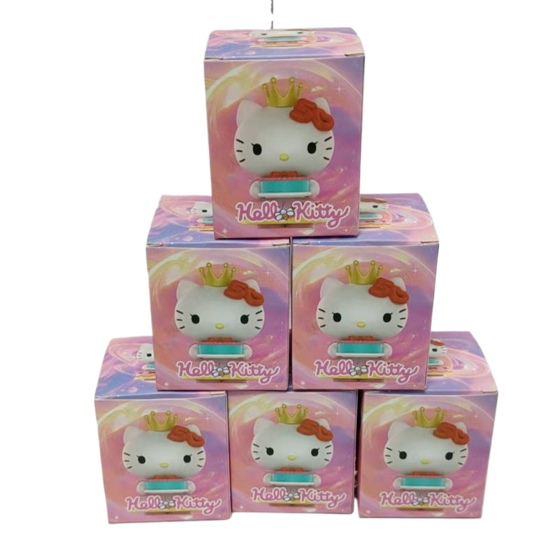 Flocked Hello Kitty Blind Box  - đánh giá và giá Kids Toys Under $5